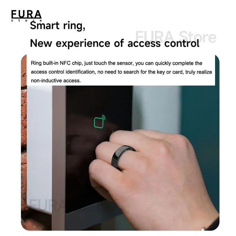 For Smart Ring TK8 New Men and women Bluetooth connection Waterproof health sports sleep monitoring multiple sports mode NFC