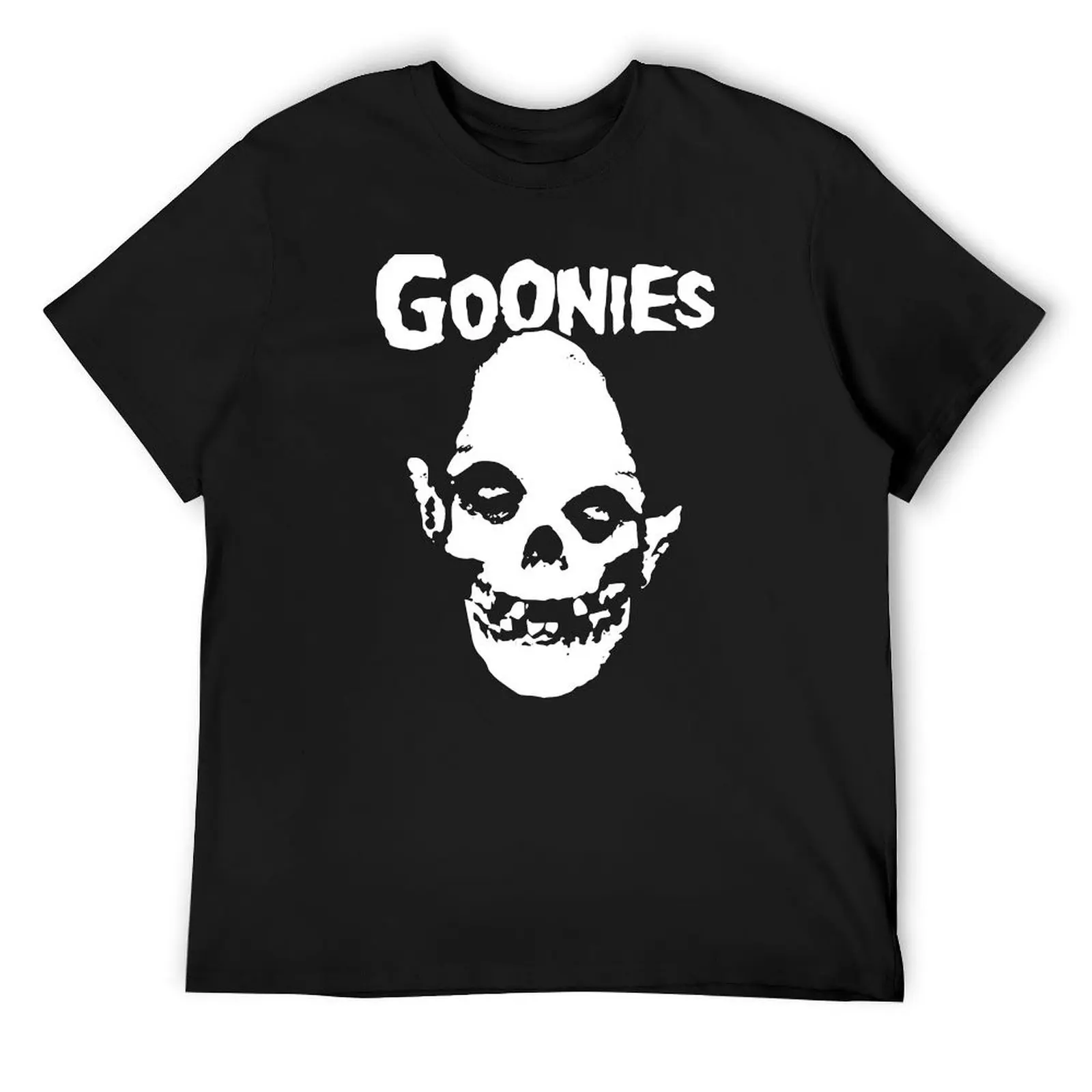 

Goonies Misfits Skull Tshirt Funny Movie Shirt 80s Punk Tee Shirt Mens Womens Kids Rock Shirts T-Shirt