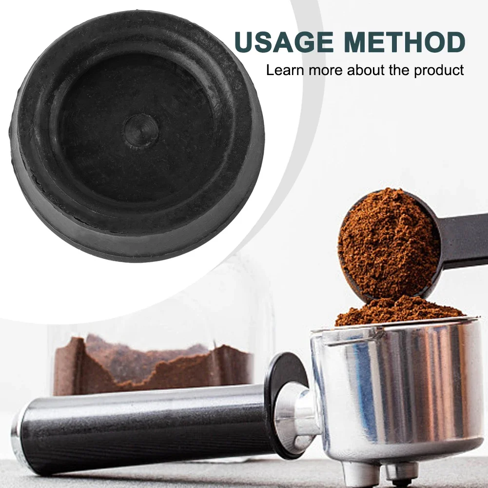 Adapter Seal Plunger Cap Fitting Rubber Silicone Tool 2.3ix0.5in Assembly Black For Aeropress Coffee Press Maker