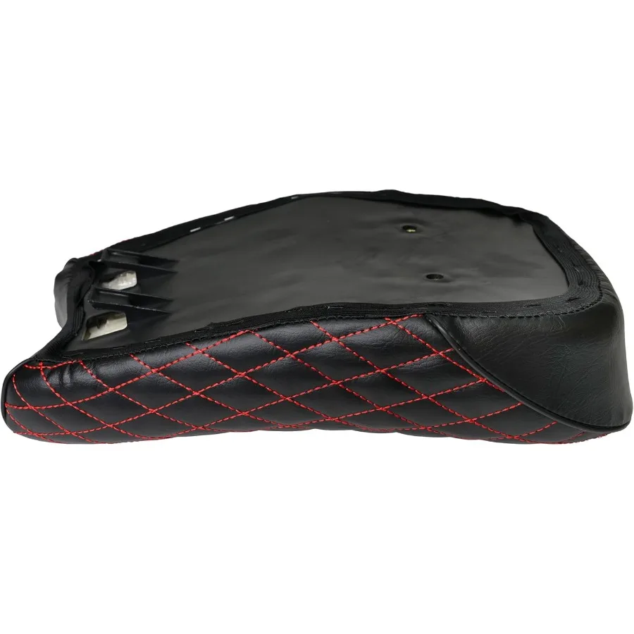 Red Diamond Stitch Retro Upgraded 15'' Seat for Coleman ct200uex Mini bike 196cc Hisun ct200uex 200cc Trail bike Cushion Replac