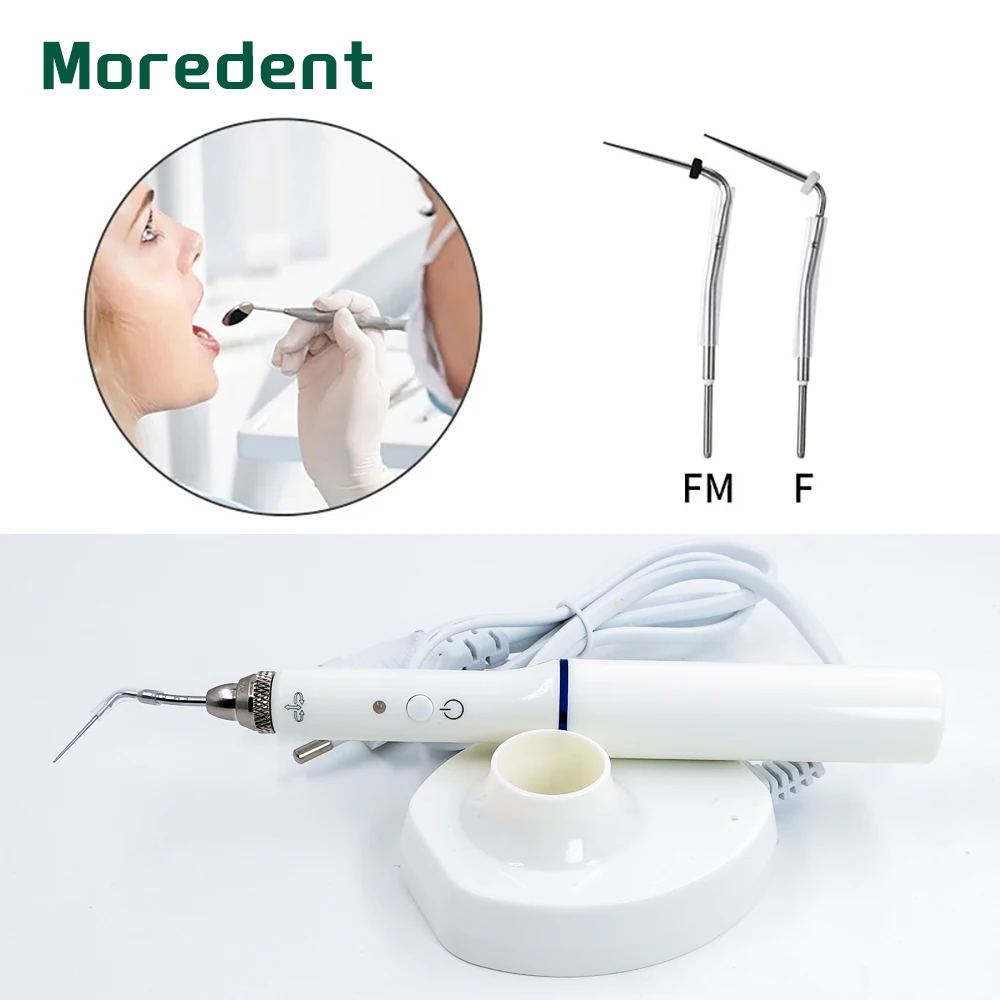 Dental Cordless Gutta Percha Obturation Pen Root Canal Filling System +2 Tips 3 Second Rapid Heating Dental Gutta-percha Cutter