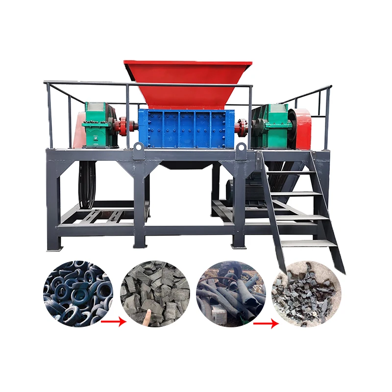 Mini Plastic Metal Shredder Compact Waste Crusher Small Shredding Machine For Household Recycling Station 