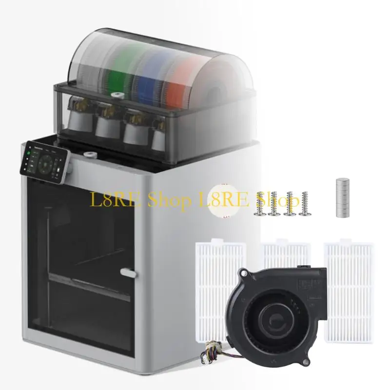 L8RE Ventilation Maintenance Fan Filter Set for Home Service Tasks