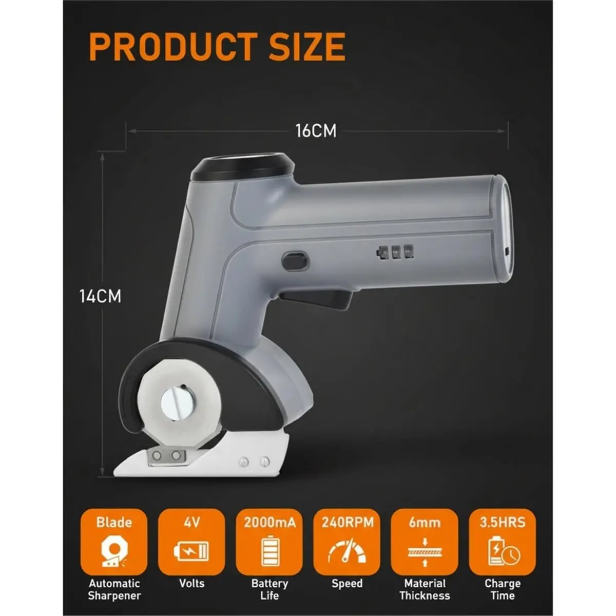 4V Cordless Electri…