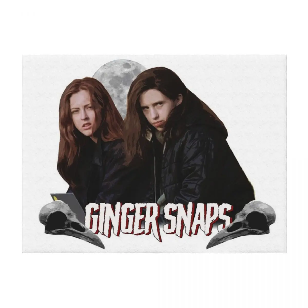 

Ginger Snaps - The Fitzgeralds Silently Judging You Throw Blanket Shaggy Soft Big Hair Loose Blankets