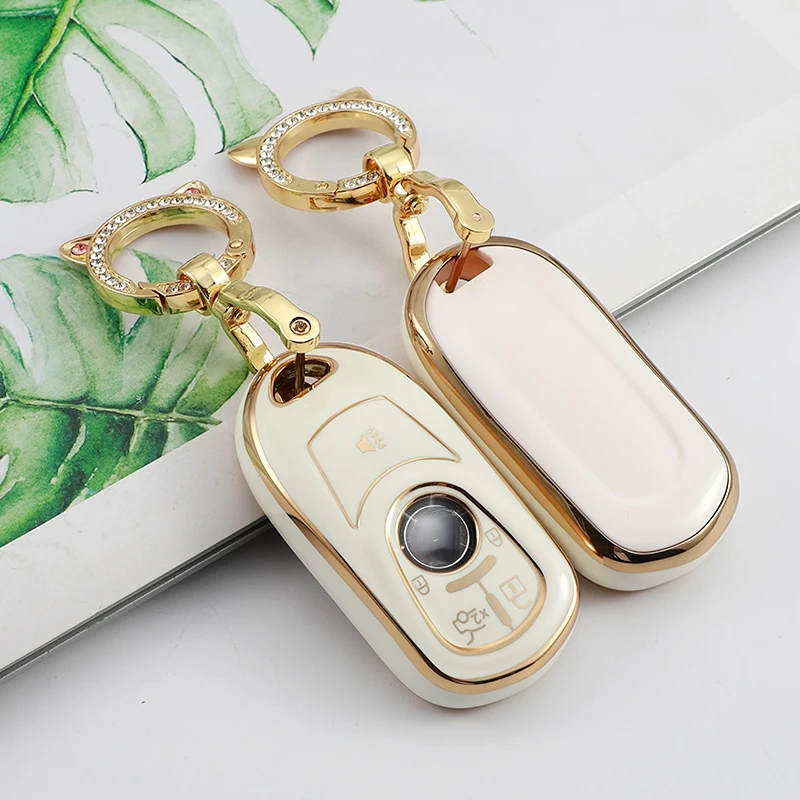 TPU Auto Remote Key Fall Abdeckung Shell für Buick Envision Vervno Encore GS 20T 28T Neue LACROSSE Opel astra K Keyless Protector Fob