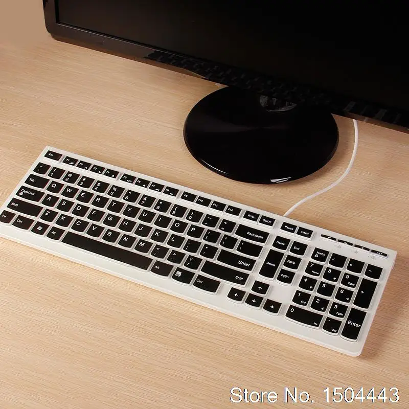 2016 New Keyboard Cover For Lenovo Desktop PC computer all-in-one PC KU1153 KB4721 K5819  keyboard protector skin