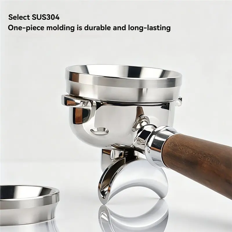 [ABFI!】 Anti-Pill Ring For Espresso Dosing Funnel 304 Stainless Steel Coffee Dosing Ring For Espresso Portafilter