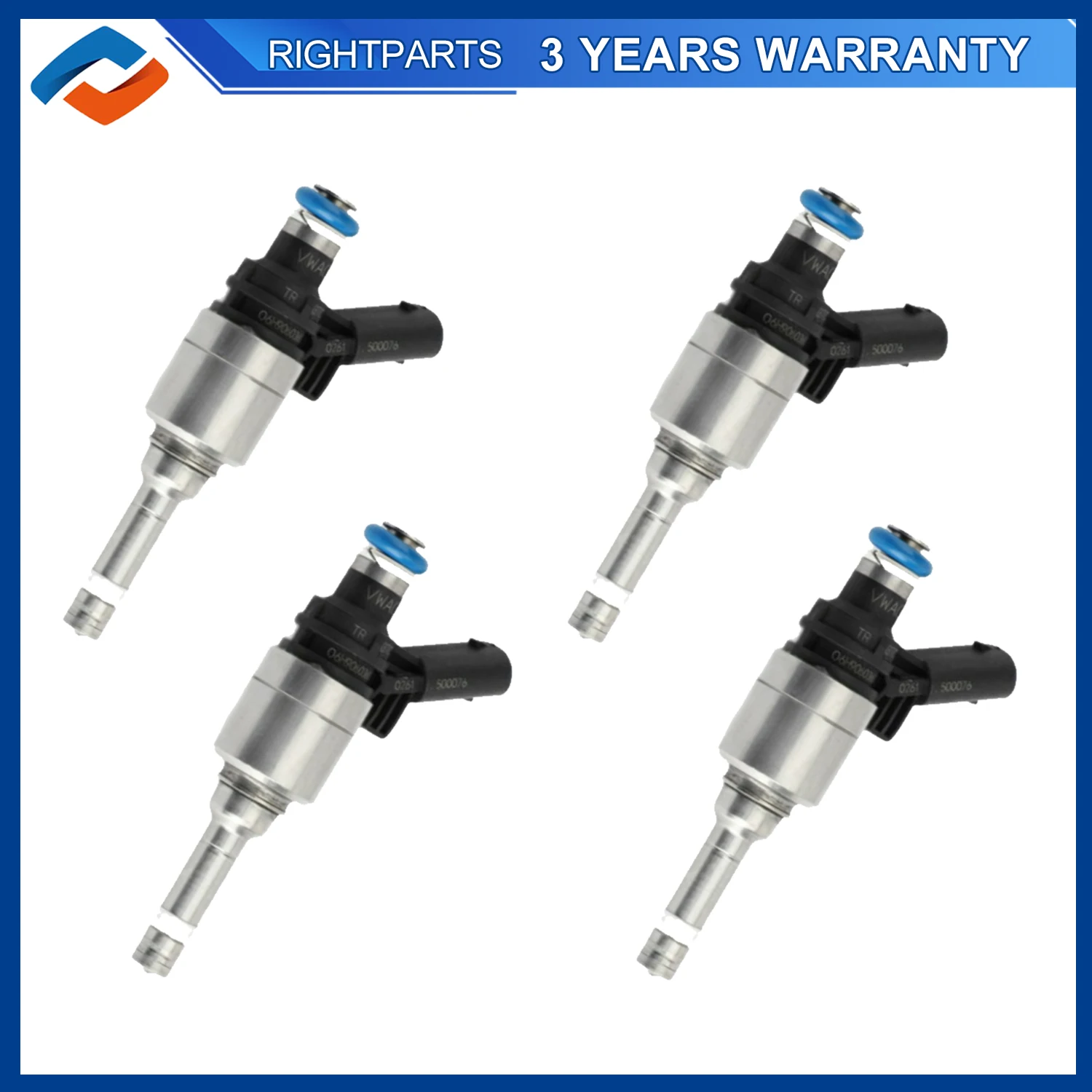 

4PCS 0261500080 Fuel Injectors For Audi Q5 allroad A4 allroad 2.0L L4 FJ1171