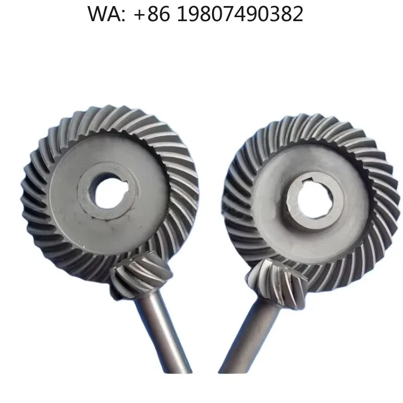 Custom Carbon Steel Straight Bevel Grinding Gear, High Precision Conical Mining Gear, Heavy Duty Durable Industrial Reducer Tran