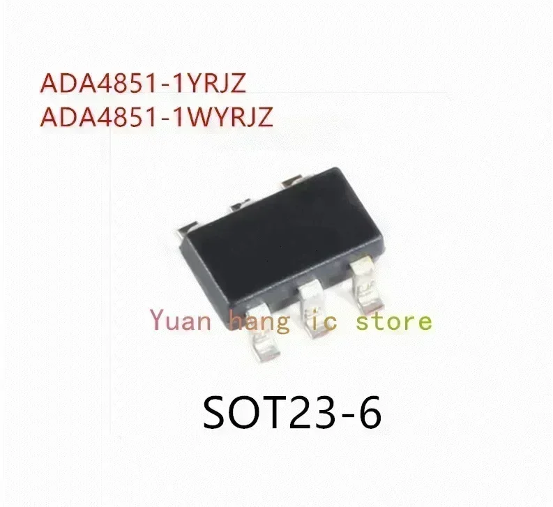 10PCS ADA4851-1YRJZ ADA4851-1WYRJZ SOT23-6