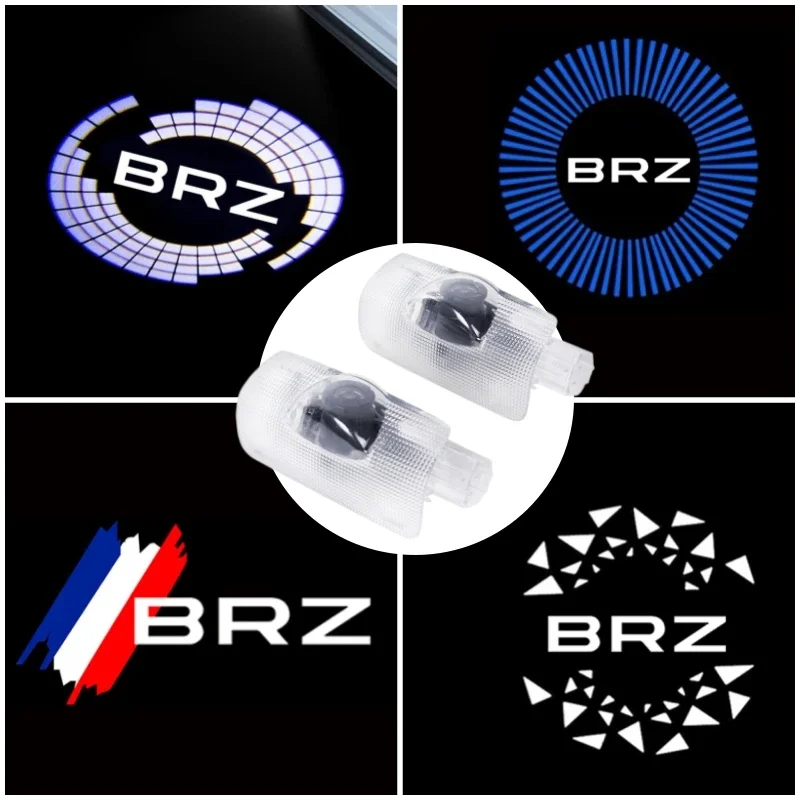 

2Pcs LED Car Door Welcome Lights for Subaru BRZ 2012 2013 2014 2015 2016 2017 Shadow Projector Courtesy Lamp Styling Accessories