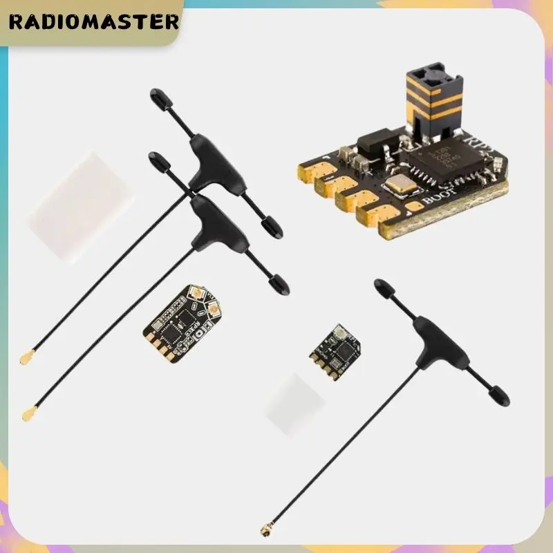 RADIOMASTER RC RP1/RP2/RP3 ExpressLRS 2.4ghz Nano Receiver 250mw ISM 2.4ghz T Antenna Model Aircraft Transmitte Accessories