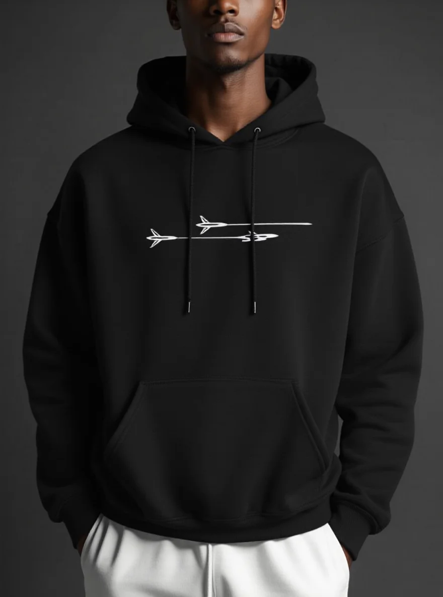 

High-Quality Men's Unisex Hoodie, Soft Breathable, Sweat-Absorbent, Casual/Sports