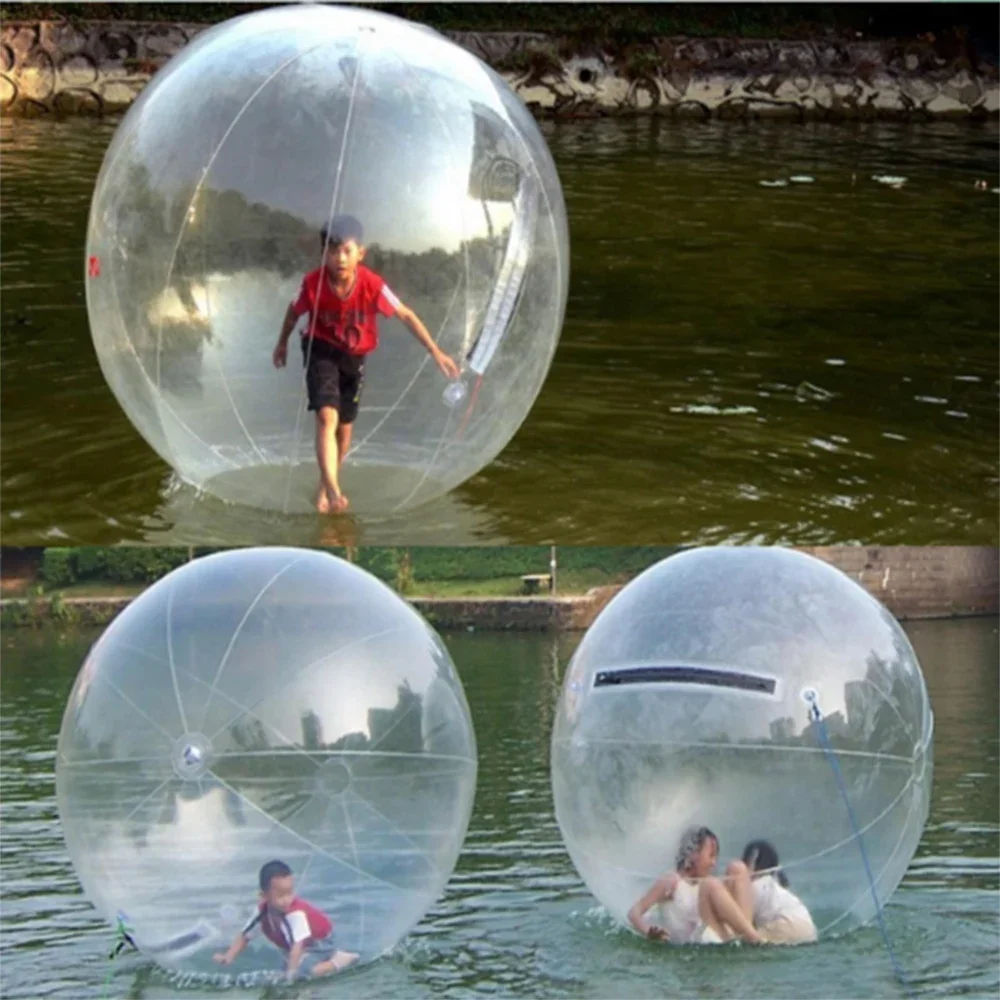 Hot Sale Transparent Inflatable Zorb Ball For Outdoor Game Water Walking Ball Roller Body PVC Ball Factory Price
