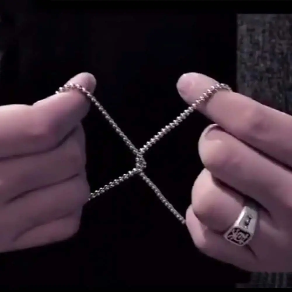 Close Up Molecular Chain Magic Mentalism Performance Magic Tricks Chain Easy Operation Gimmick Molecular Chain Magic Props