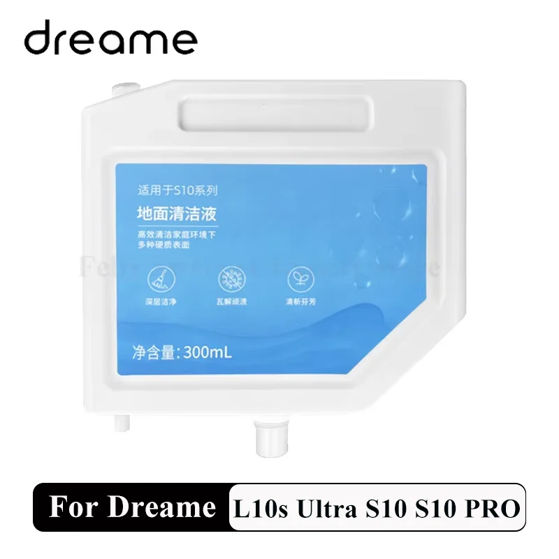 

Специальная жидкость для чистки пола для Xiaomi Dreame L10s Ultra S10 S10 PRO S10 Plus, аксессуары для пылесоса, 300 мл, чистящая жидкость