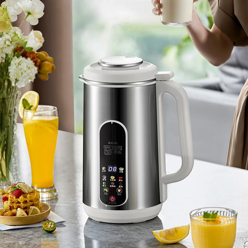 Nut Milk Maker Stainless Steel Multi-functional Large Capacity Soymilk Machine Automatic Plant Based Milk Maker Blender