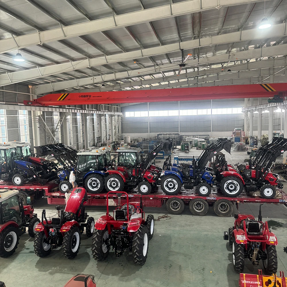 China Manufacturer Advanced Tractor with Backhoe for Excavation Tasks 50-180HP Powerful Mini Tractor for Efficient Garden Work