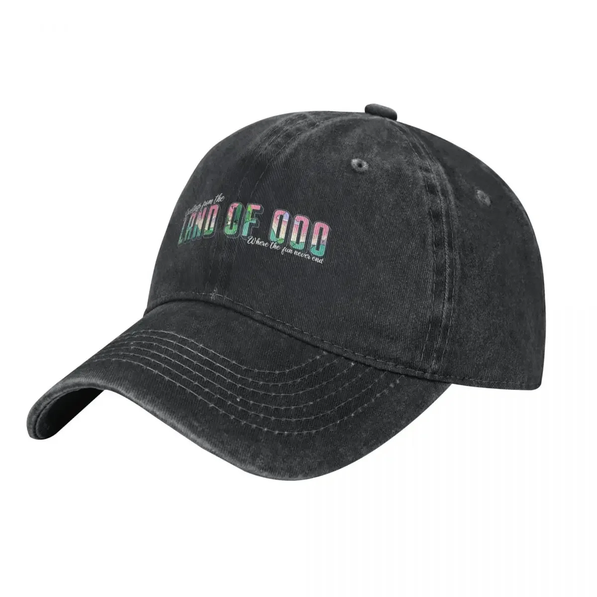 Greetings from the Land of Ooo Baseball Cap Unique hats Ball Cap Bobble Hat Beach Outing Luxury Woman Men's