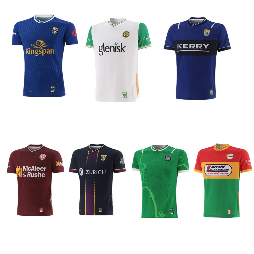 GAA jersey 2025 All teams WEXFORD TIPPERARY TYRONE LIMERICK MAYO GALWAY DERRY KERRY MONAGHAN Antrim Sligo gaa jerseys t-shirt