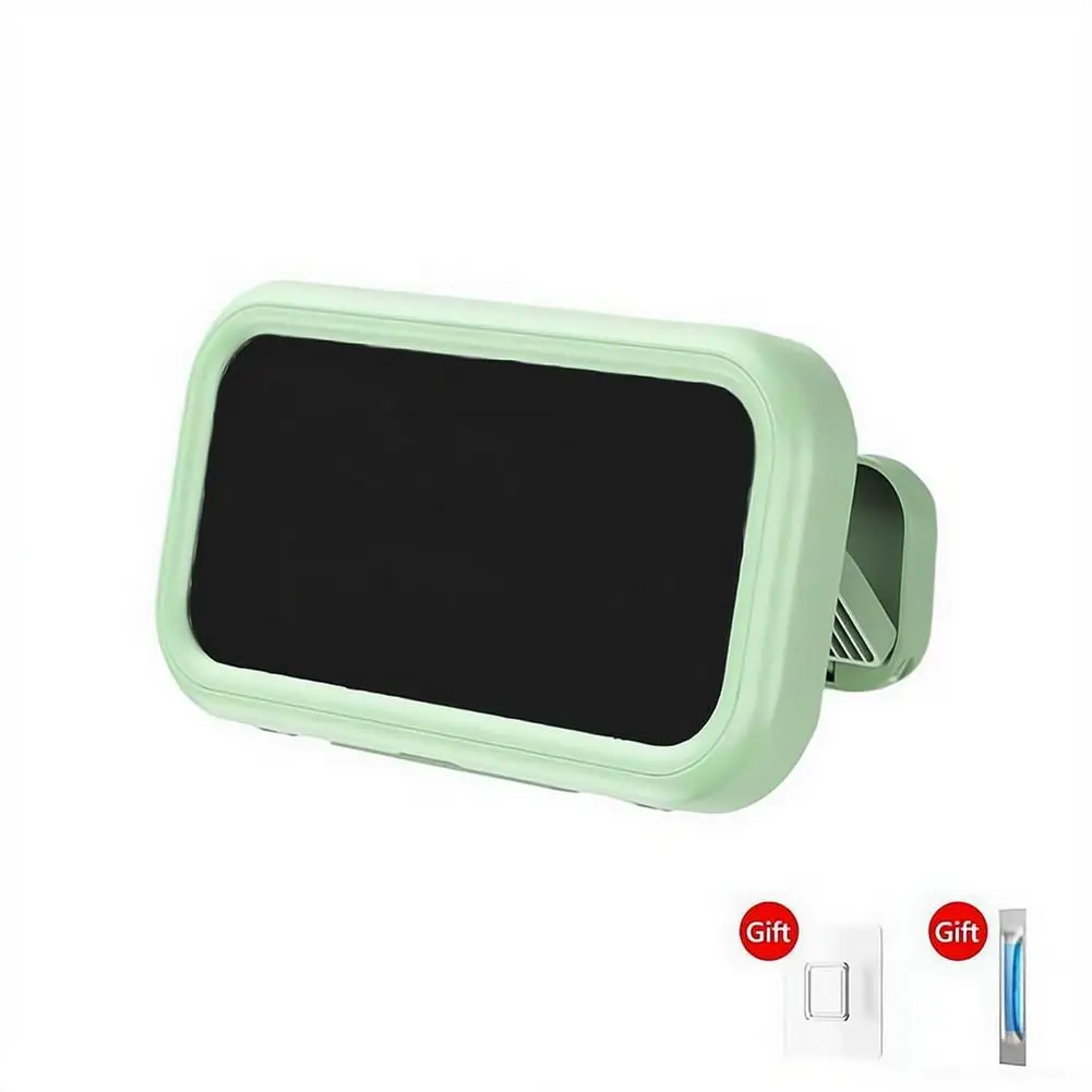 480 ° Drehbarer Dusch-Handyhalter, wasserdicht, verstellbar, wandmontiert, für Badezimmer, Badewanne, Küche, Spiegel – Detail 3