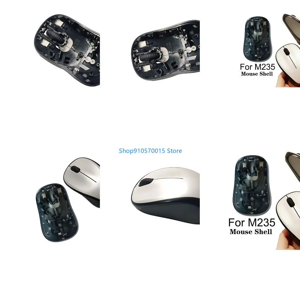 B95C Replacement Mouse Top Shell / Cover / Outer Case with Mouse Wheel for M235 Mouse