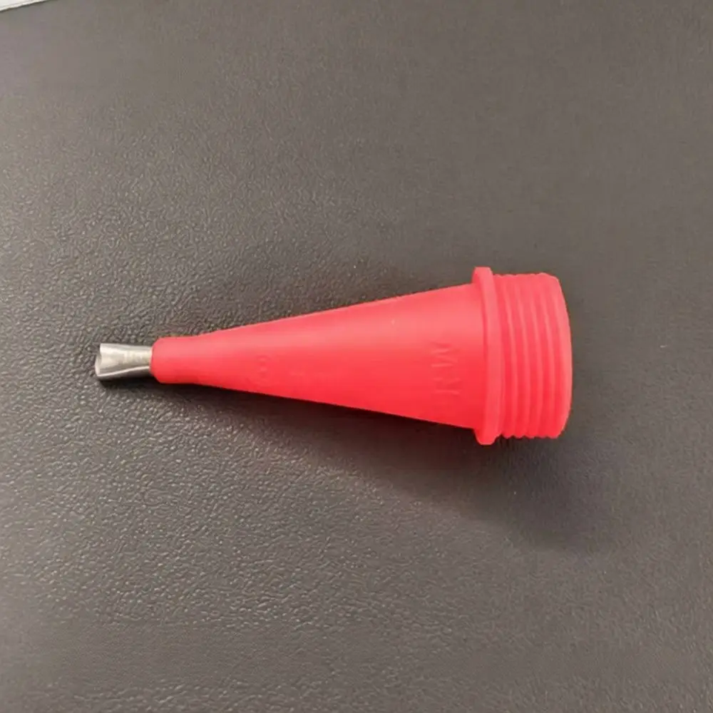 Stainless Steel Glue Nozzle Set Structural Adhesive Applicator Base Tool Kit Professional Caulking Finishing Tip For Home Renova