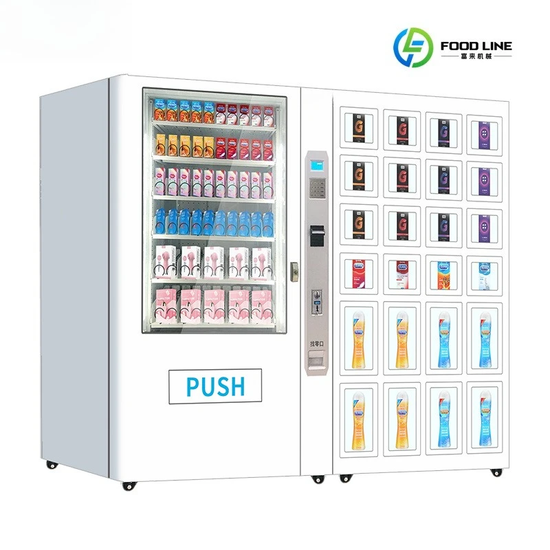 2026 New FL Wholesale Automatic Unmanned Card Vending Machine Adult Egg Products Vending Machines for Sex Toy Customized