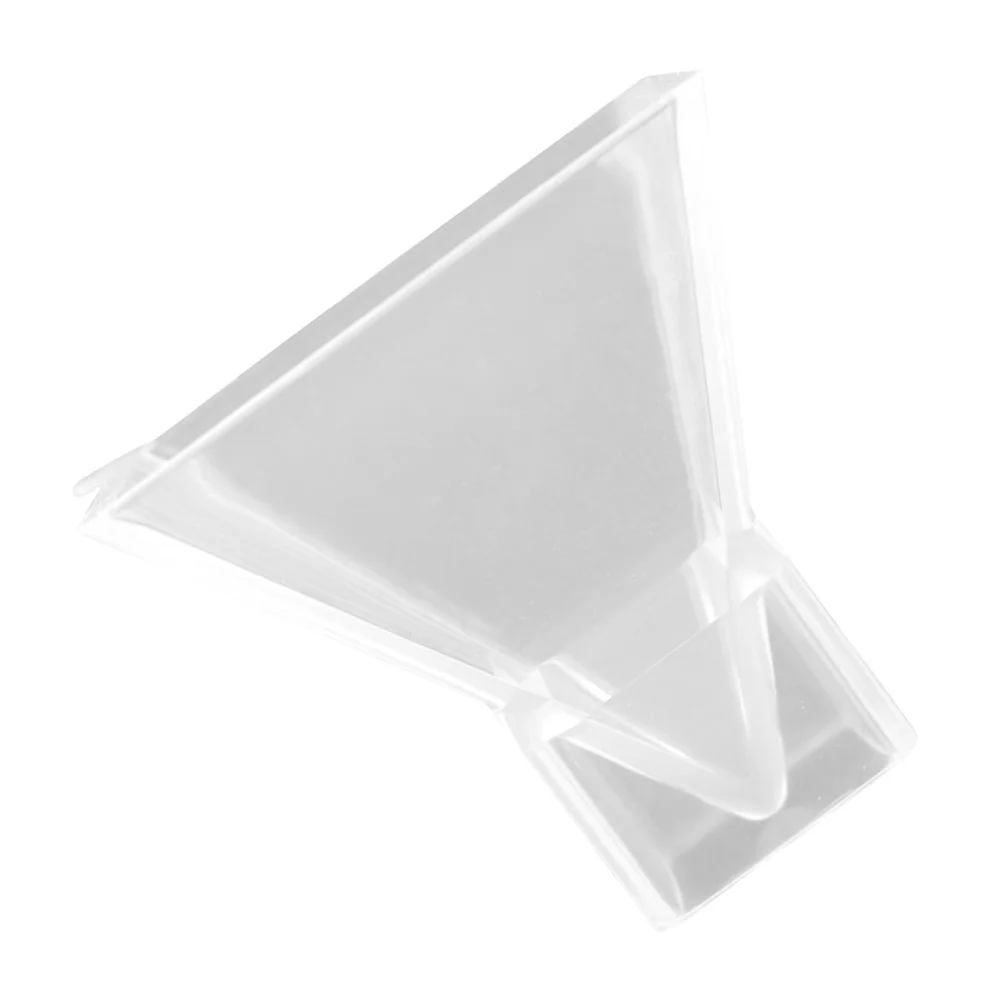 Pyramid Mold Reusable Dried Flowers Shape Silicone for Resin Silica Gel Clear Flexible