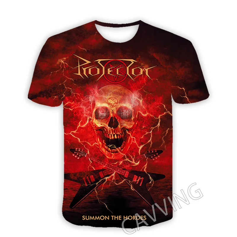 CAVVING 3D Printed Protector Rock Casual T-shirts Hip Hop T Shirts Harajuku Styles Tops Clothing for Men/women