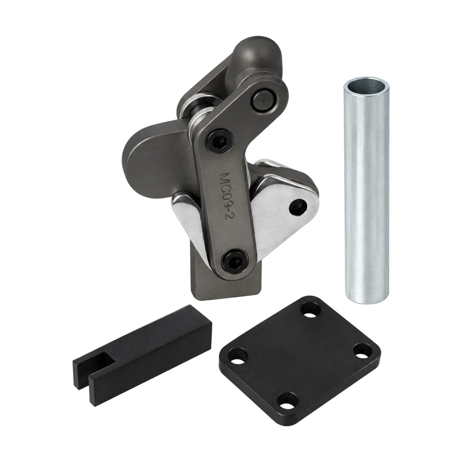 SS400 Steel Toggle Clamp Fast Lever Locking Clamp for Jigs Fixtures Workbench Repeat Positioning Woodworking