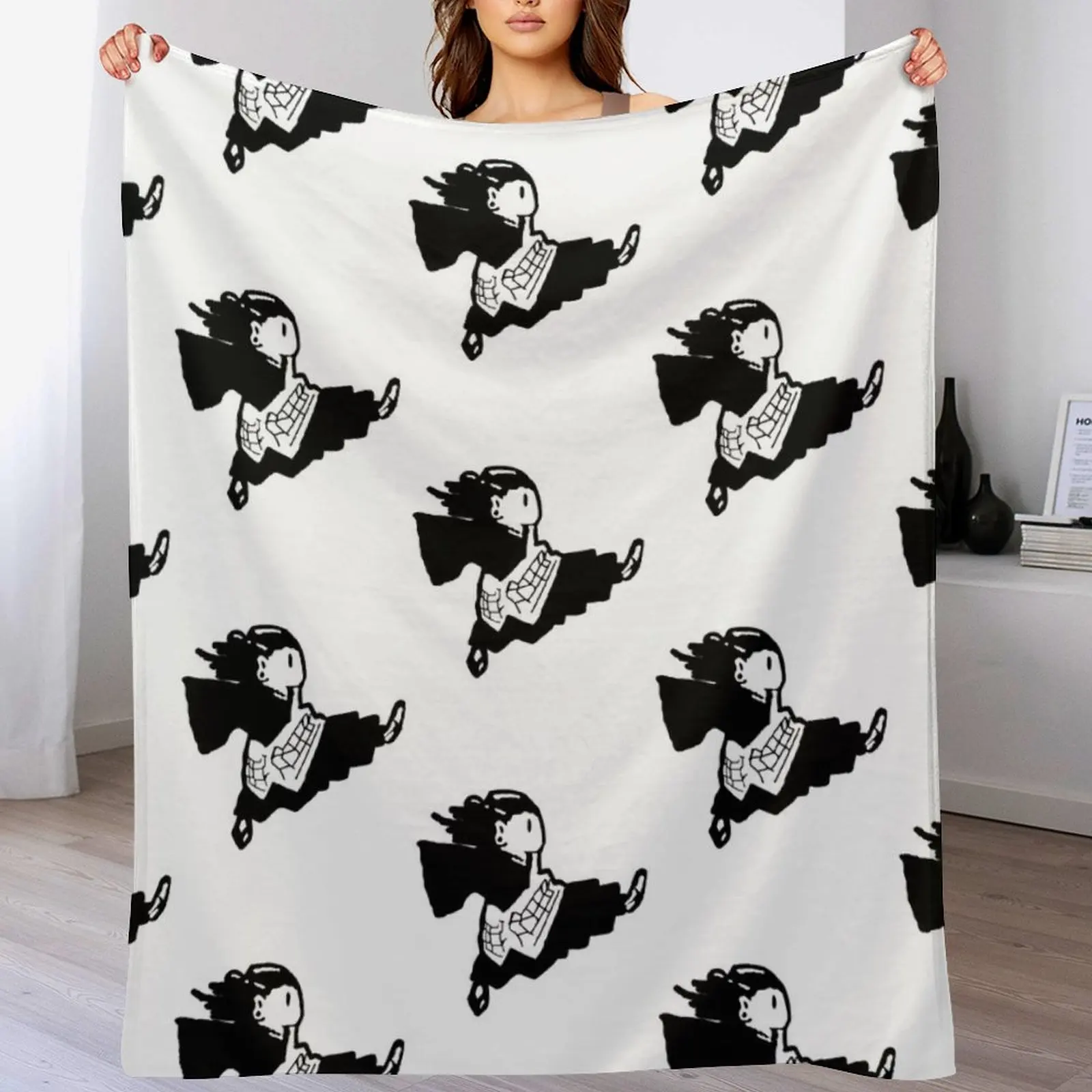 

Geto chibi Throw Blanket For Sofa Thin bed plaid Giant Sofa Decoratives Blankets