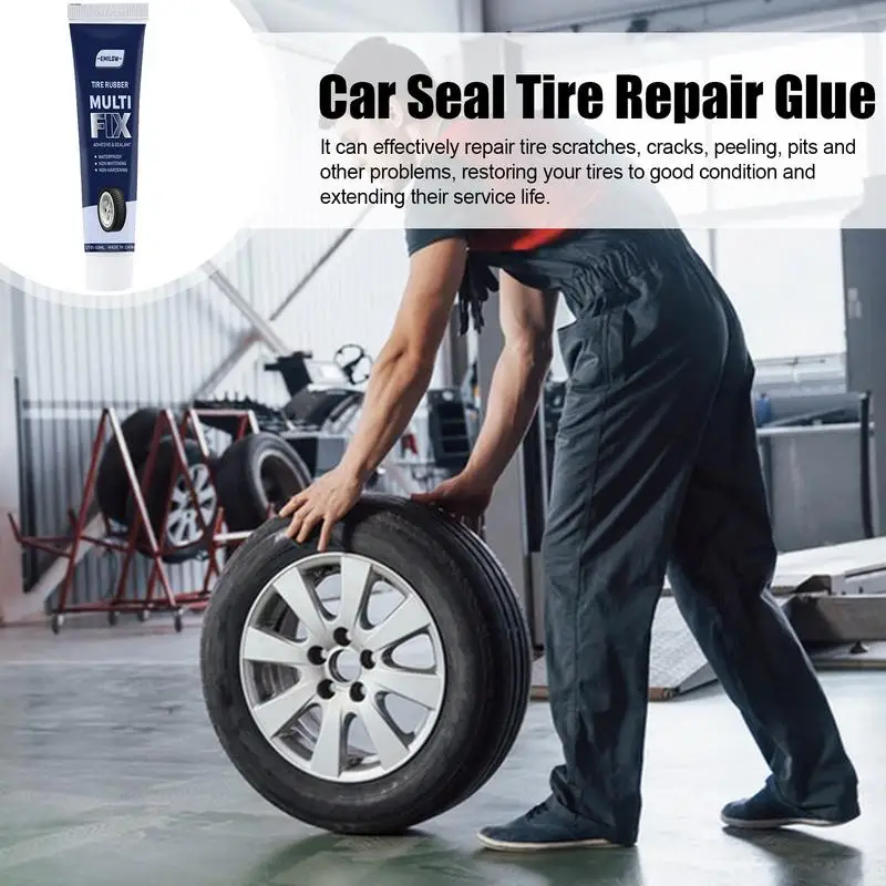 50ml Fast Sealing Tire Repair Glue High Effective Non-corrosive Bonding Glue With Strong Adhesive For Tire Leakage Sealant