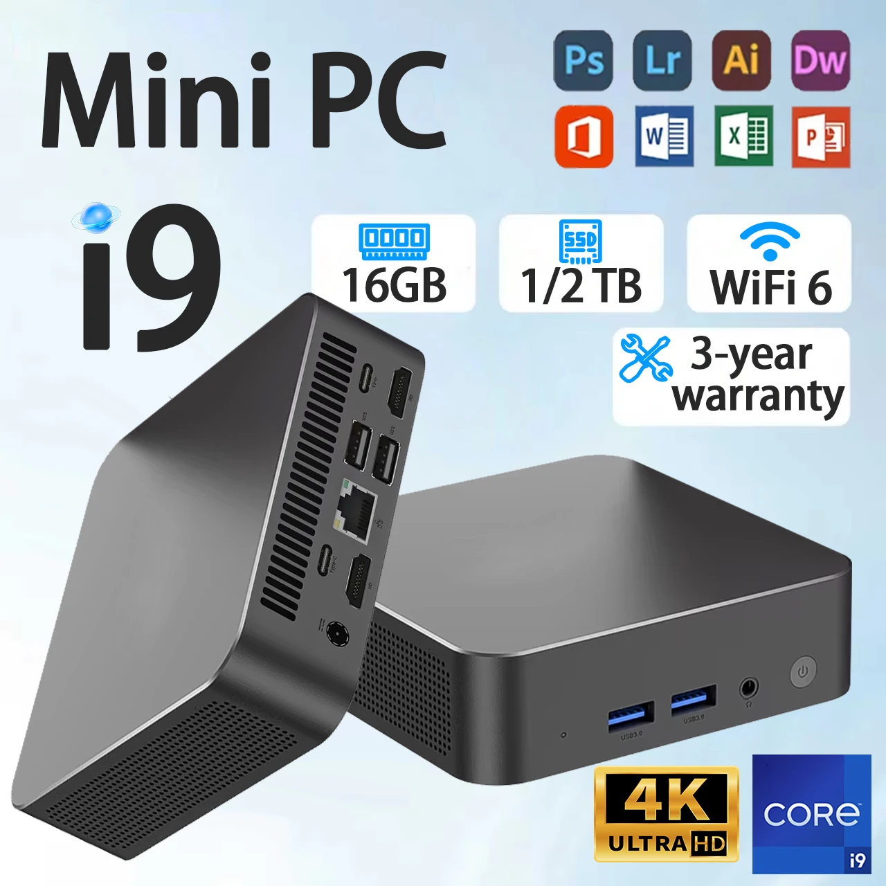 Portable Mini Pc Co… - image