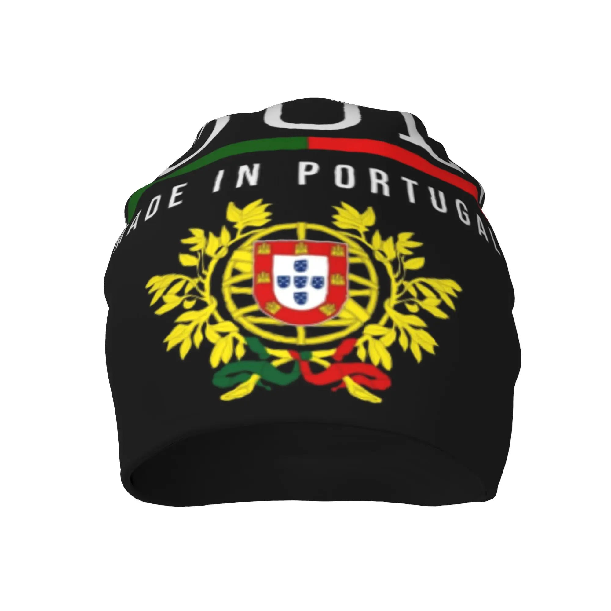 Loule Portugal Flag Skullies Beanies Hats  Goth Unisex Outdoor Cap Warm Dual-use Bonnet Hat