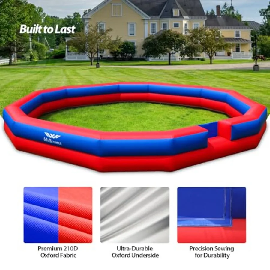 22피트 풍선 가가볼 피트 아레나, 휴대용 가가볼 코트 (내장형 송풍기 포함), 실내외 팀 빌딩 행사 및 뒷마당용