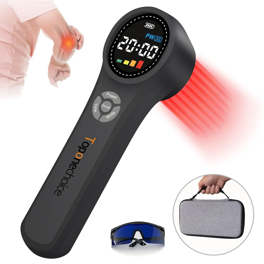 

Low Level Laser Therapy Device 660nm 810nm 980nm Cold Laser Treatemnt for Joint Pain Sciatica Sports Injuries Tissue Repair