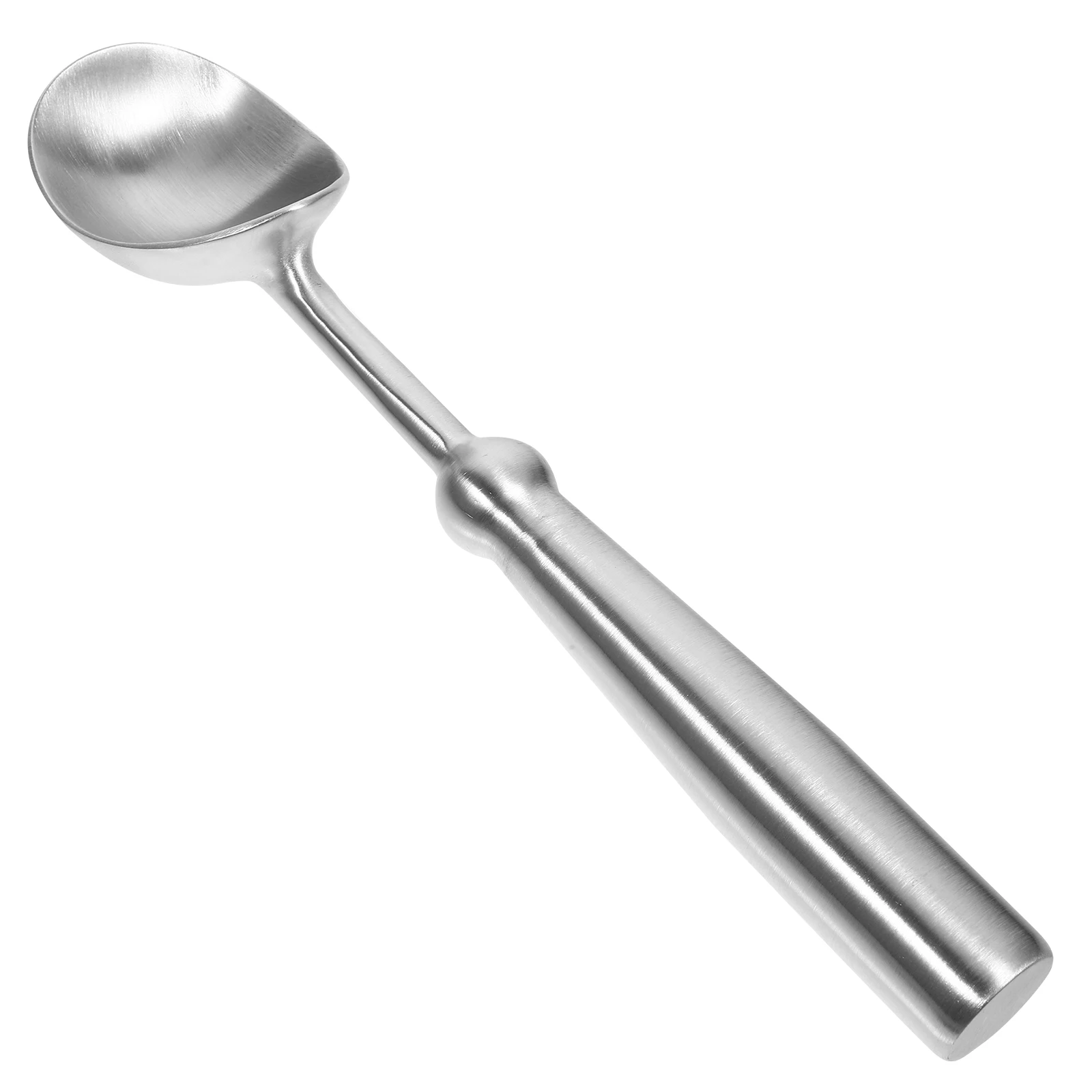 

Stainless Steel Ice Cream Scoop 304 Hard Practical Kitchen Dessert Spoon Melon Baller Fruit Salad Serving Spoons