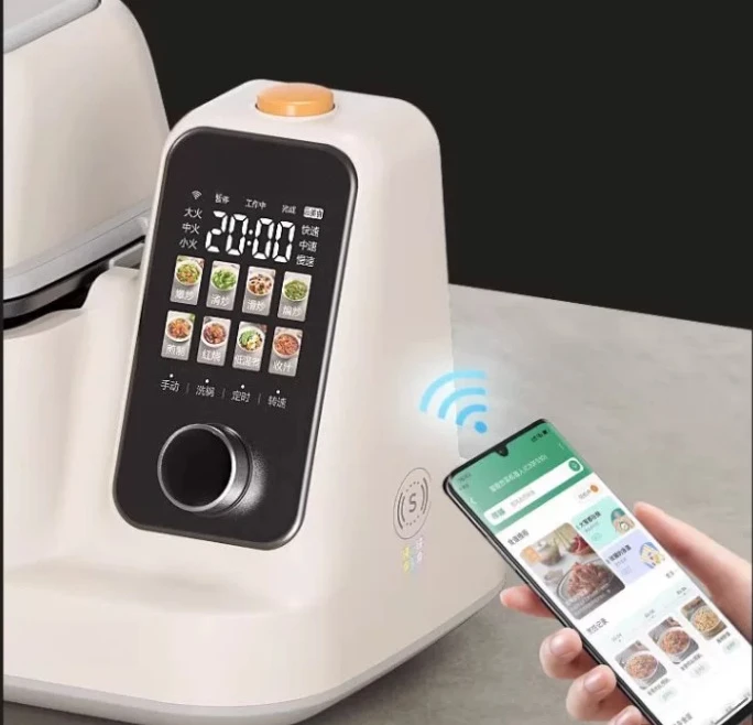 Cooking robot intelligent multi-function integration, large capacity, efficient use and automation