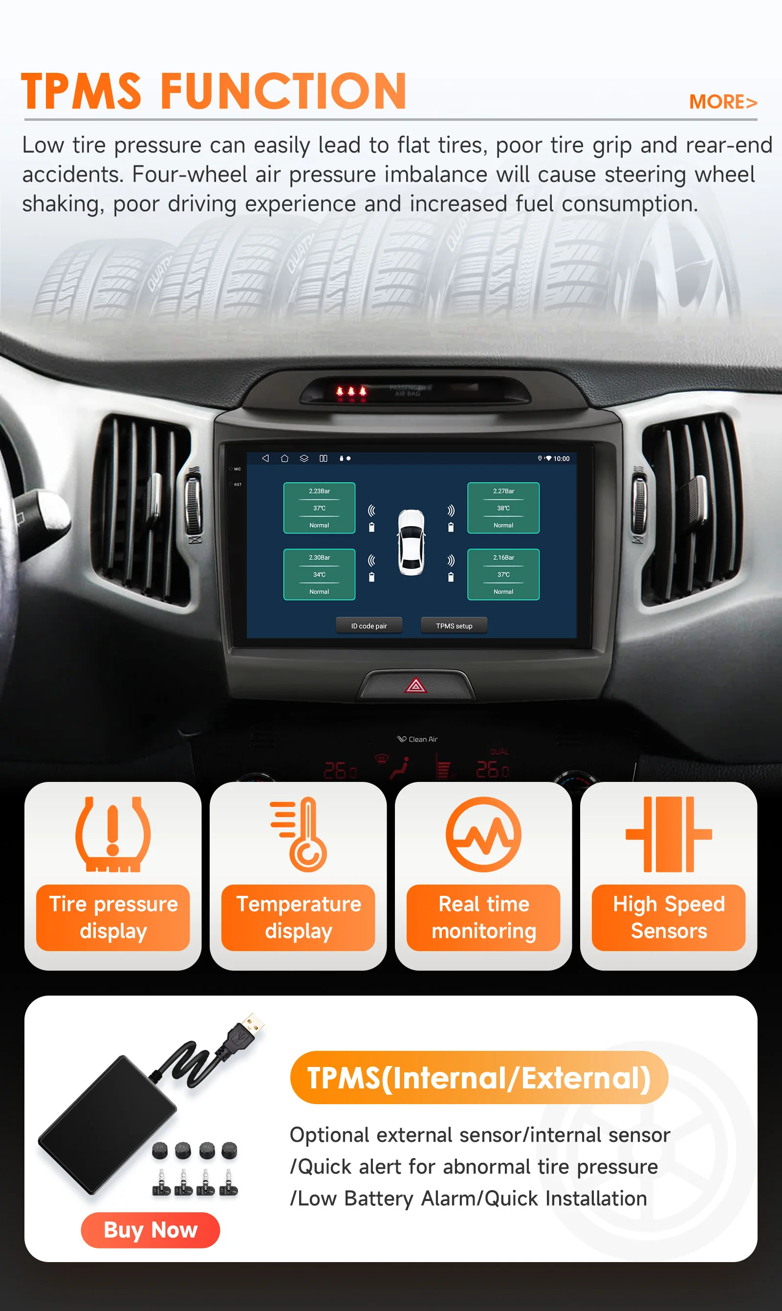 Hizpo 2 Din Android Auto Radio Für KIA Sportage 3 2011-2016 Carplay 4G Auto Multimedia GPS Autoradio intelligente Systeme 8 Core – Detail 35