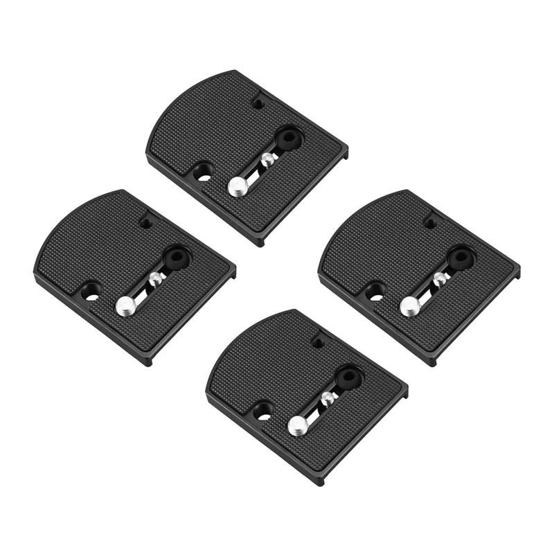 2X Camera Lens Mount 410PL Quick Release Plate For Manfrotto 405 410 For RC4 Quick Release System Black