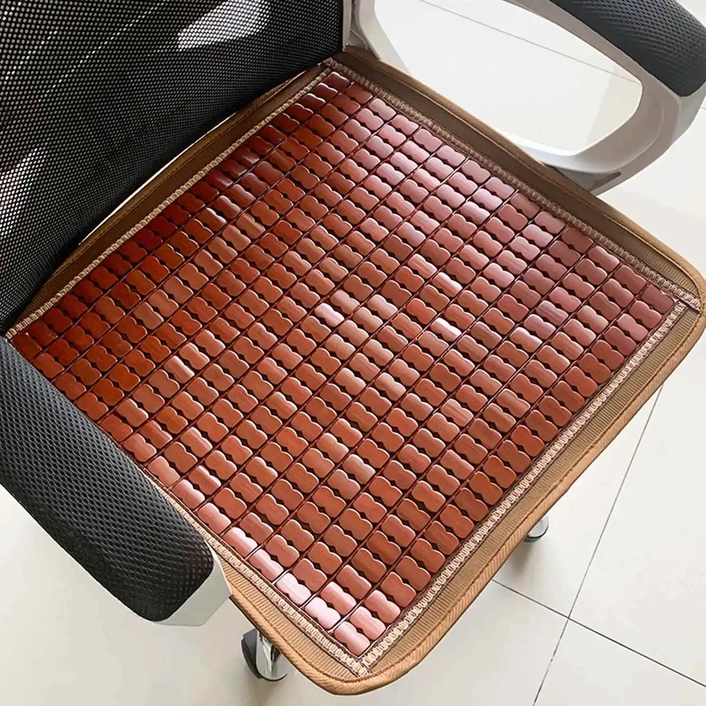 modern-simple-style-office-chair-pad-breathable-cooling-mat-summer-car-pad-bamboo-material-pure-color-poker-chair-pad