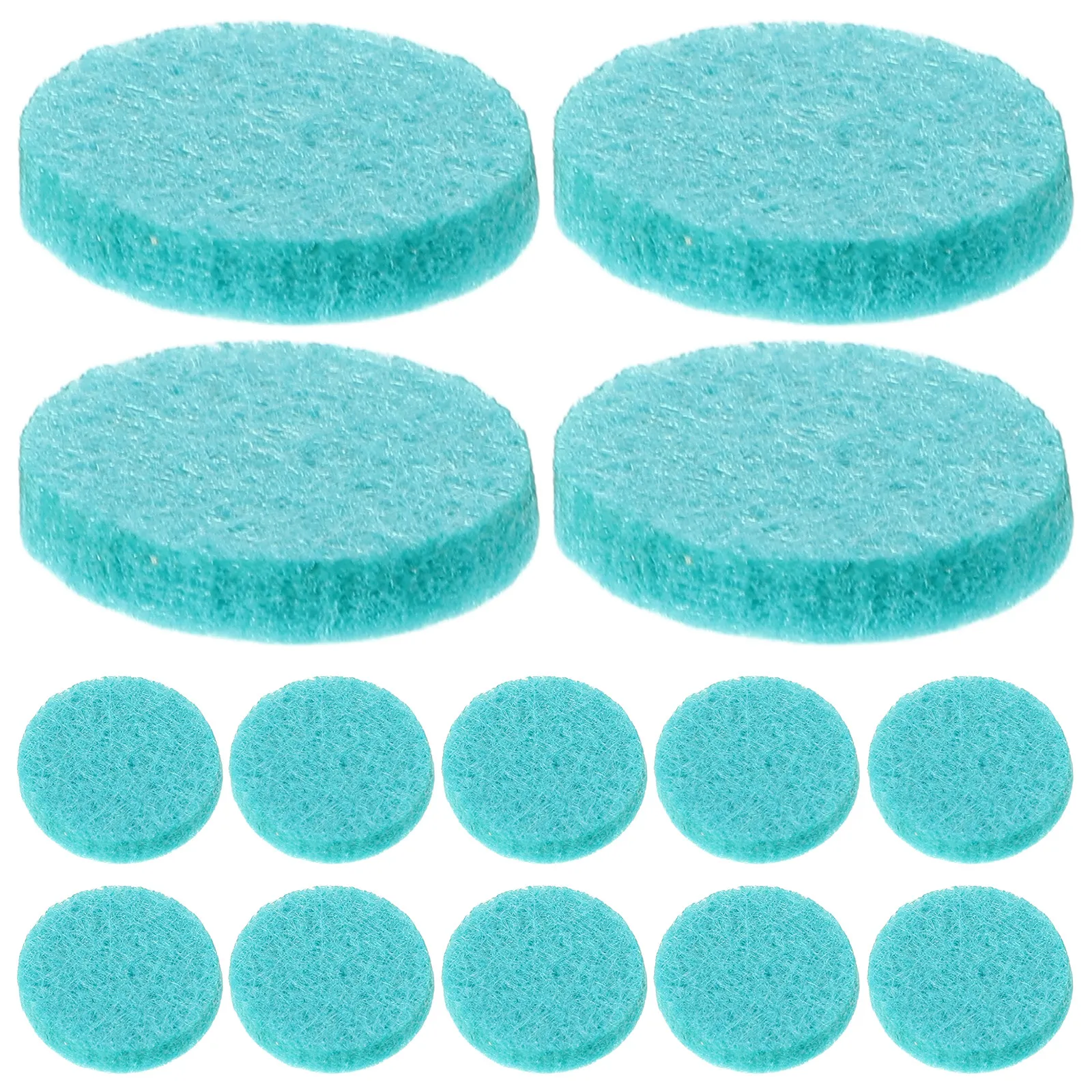 50Pcs Essential Oil Diffuser Pads Round Cellucotton Aromatherapy Refills for Pendant Locket Humidifier Car Diffuser Drawer