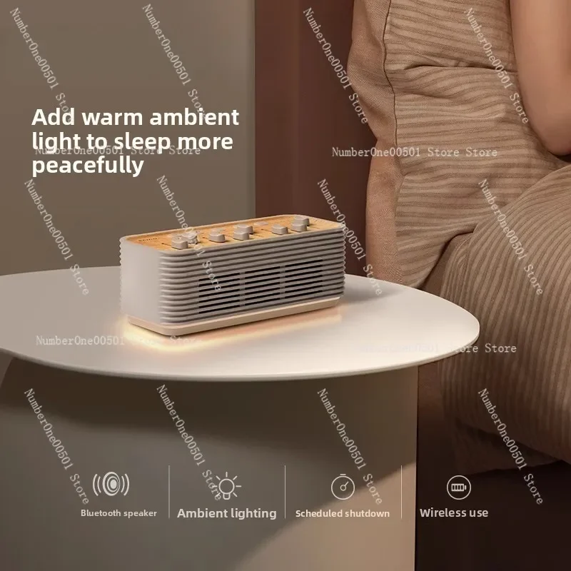 Speaker small household white noise decompression bedroom wireless version bluetooth audio profile