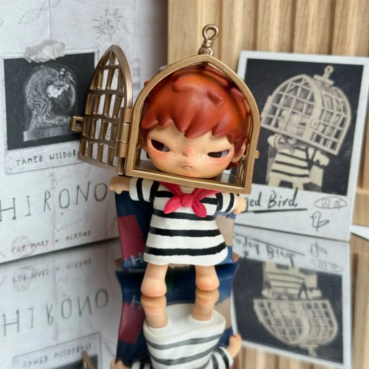 Original POPMART Hirono Greenhouse Miscanthus Serie Blind Box Sammlerfigur Niedliche Schreibtischdekoration Geburtstagsgeschenk für Freunde Spielzeug – Detail 10