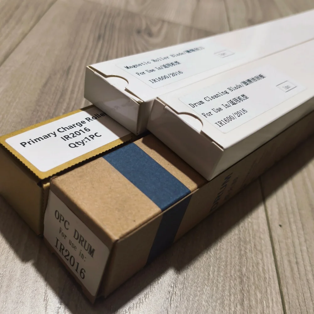 

1Set NPG-28 Drum Unit Parts IR2016 PCR Charge Roller+OPC Drum+Drum Cleaning Blade For Canon IR 2016 2020 2022 2025 2030 2420