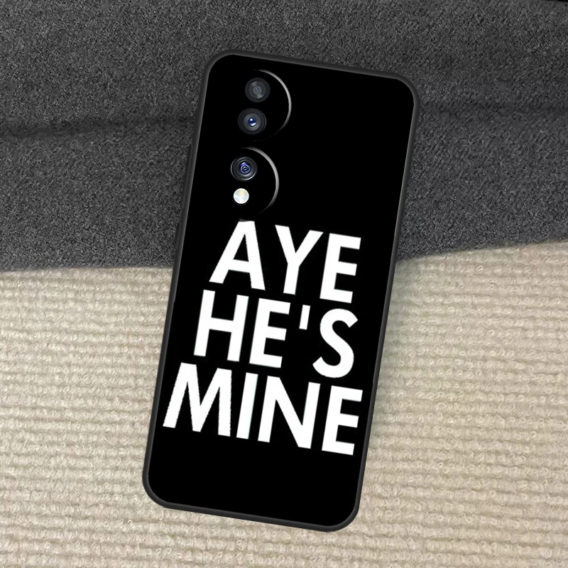 He's Mine She's Mine Couple Lover Case For Honor 90 Magic 5 4 Lite 10 50 70 X7 X8 X9 X6a X7a X8a X9a 8X 9X Magic 5 Pro Coque