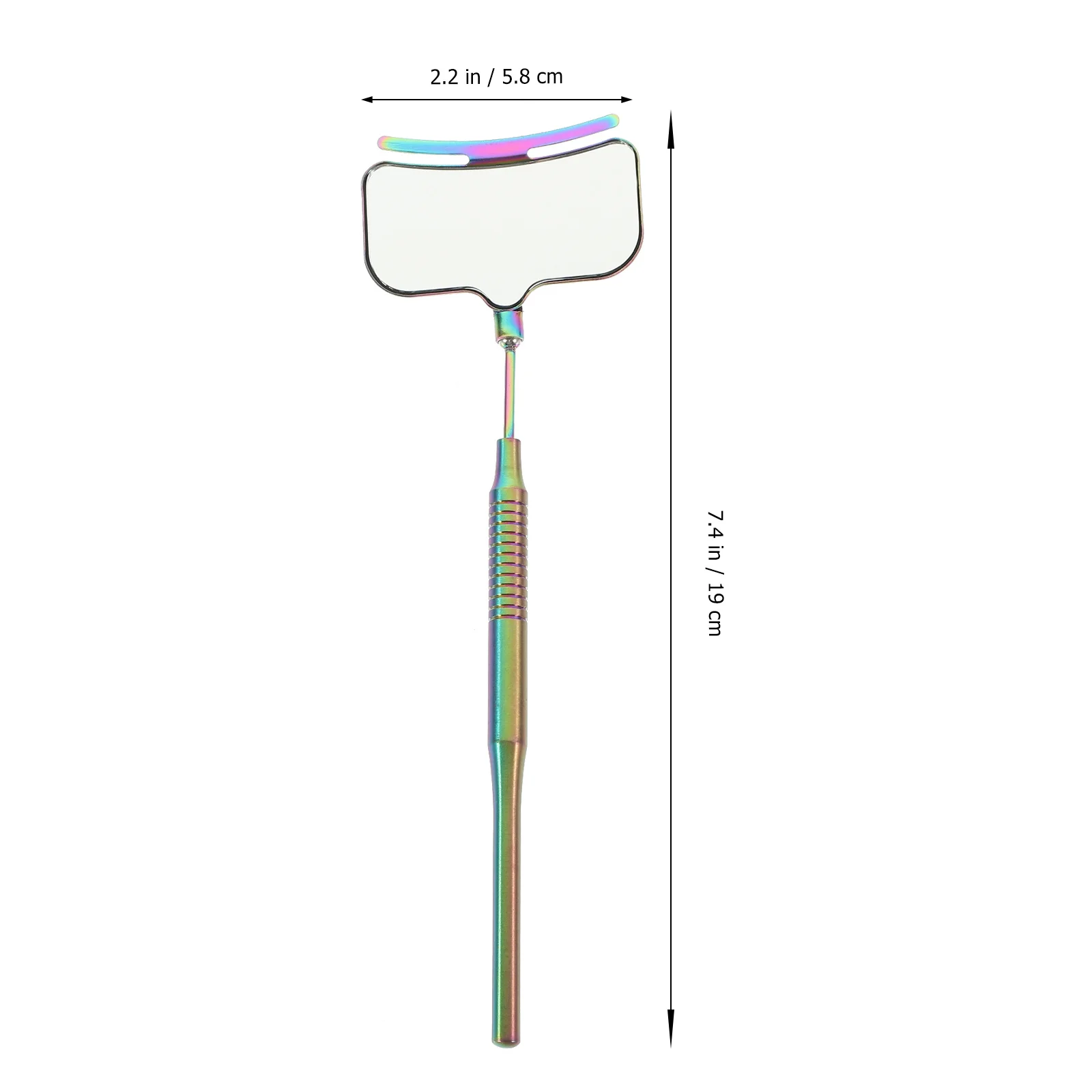 

Eyelash Mirror Small Stainless Steel Lash Mirror Detachable 360 Degree Rotation Eyelash Extension Handheld Lash Tools