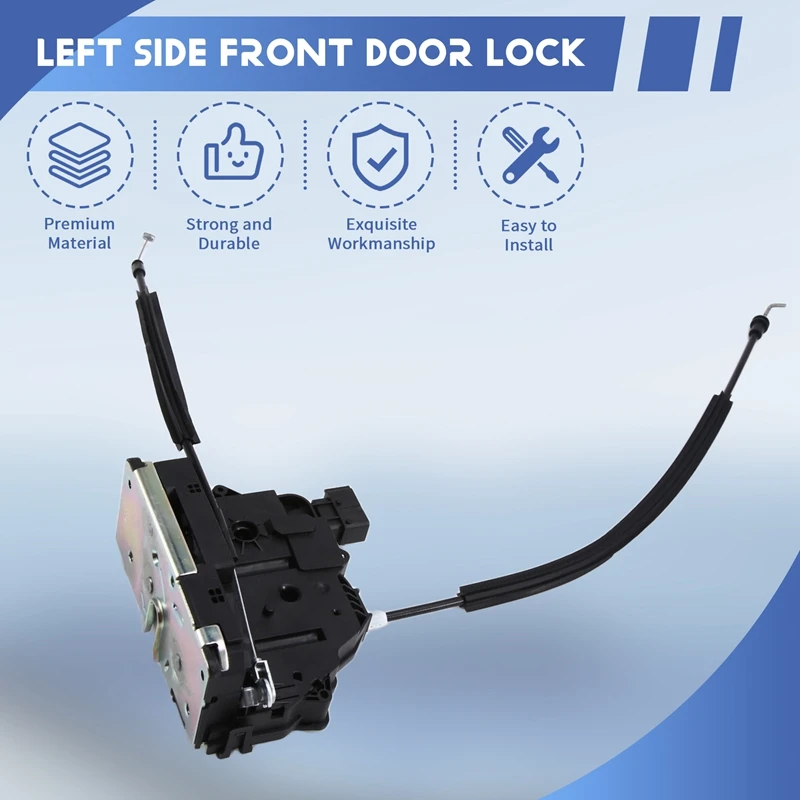 Super Sale 1393821080 1350147080 1342155080 Car Left Side Front Door Lock for Fiat Ducato Citroen